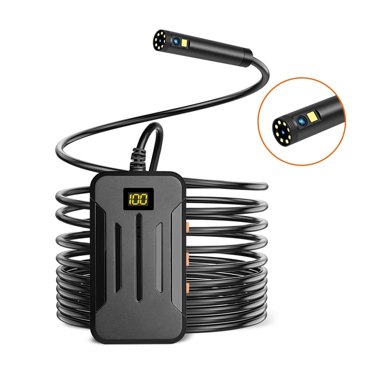 F300 5.5mm IP68 Watweproof HD Cámaras duales Endoscopio digital, 2m Hard Cable, 5m Hard Cable, 10m Hard Cable