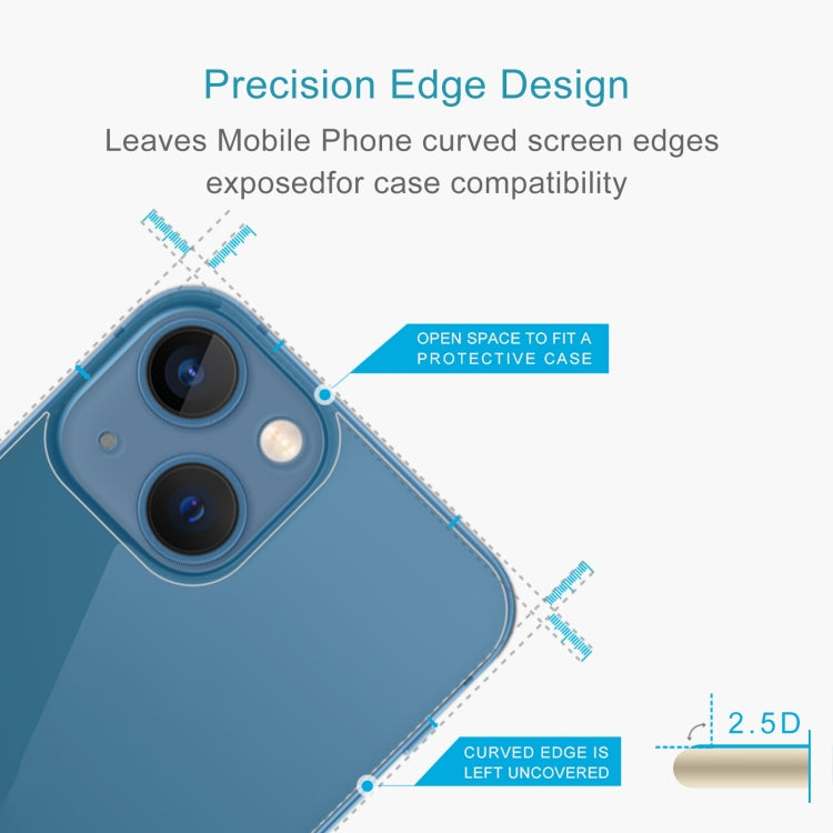 Película trasera de vidrio templado 9H 2.5D de 0,26 mm, For iPhone 13 mini (1 PC), For iPhone 13 (1 PC), For iPhone 13 Pro (1 PC), For iPhone 13 Pro Max (1 PC)