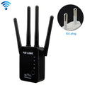 Repetidor de enrutador WiFi inteligente inalámbrico con 4 antenas WiFi, EU Plug Black, EU Plug White, UK Plug Black, UK Plug White, US Plug Black, US Plug White