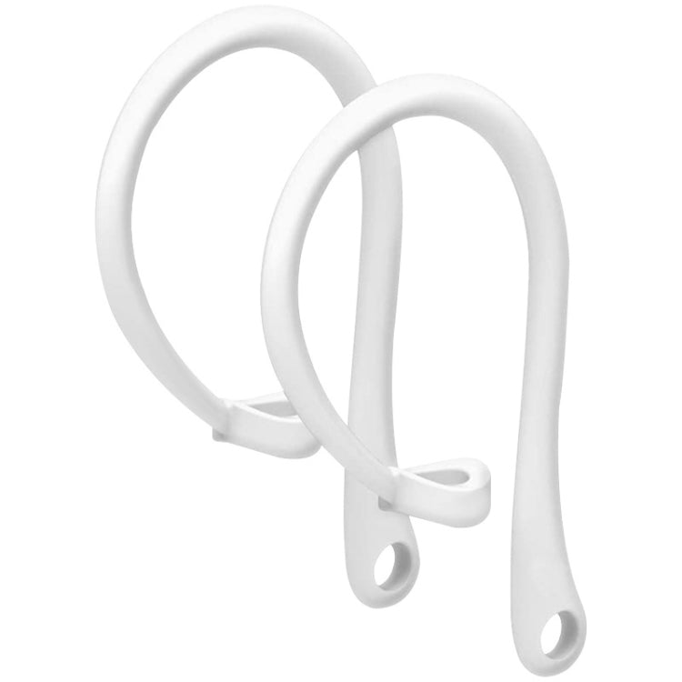 1 par de auriculares inalámbricos imak, cordón antipérdida de silicona, gancho para la oreja, For AirPods 3