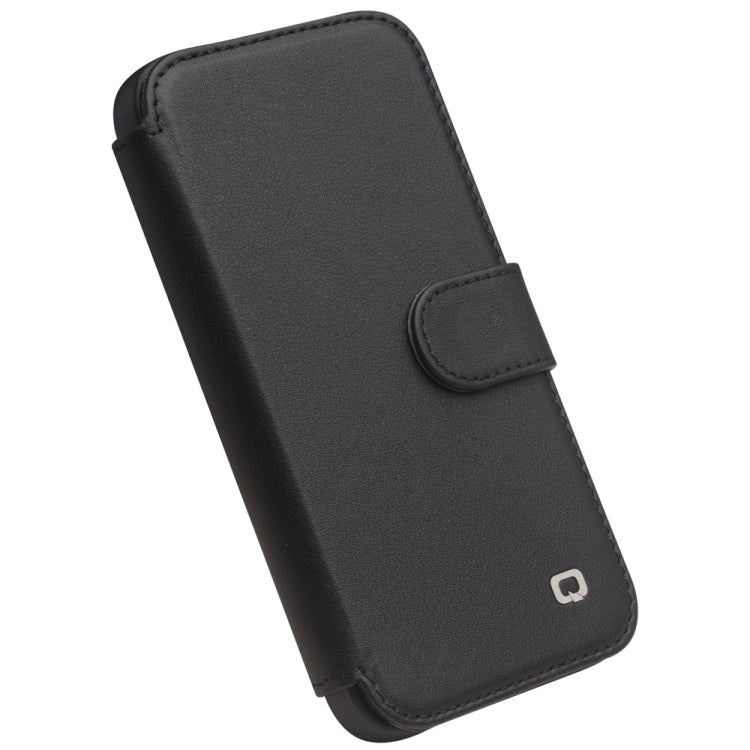 QIALINO Estuche de cuero para teléfono con hebilla magnética y ranura para tarjeta, For iPhone 13 Pro Max, For iPhone 13 Pro, For iPhone 13, For iPhone 13 mini