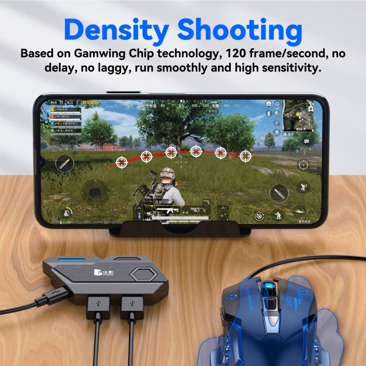 GAMWING MixSE Bluetooth 5.0 teclado ratón convertidor juego de disparos herramienta auxiliar, Mix SE1