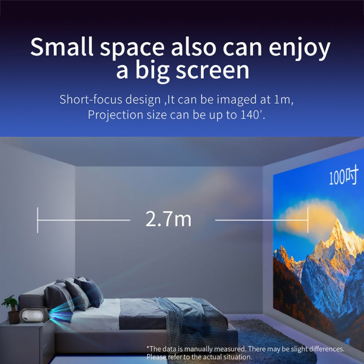 T7 1920x1080P 200 ANSI Portable Home Theater LED HD Proyector digital, misma versión de pantalla,, Same Screen Version, EU Plug, Same Screen Version, UK Plug, Same Screen Version, AU Plug