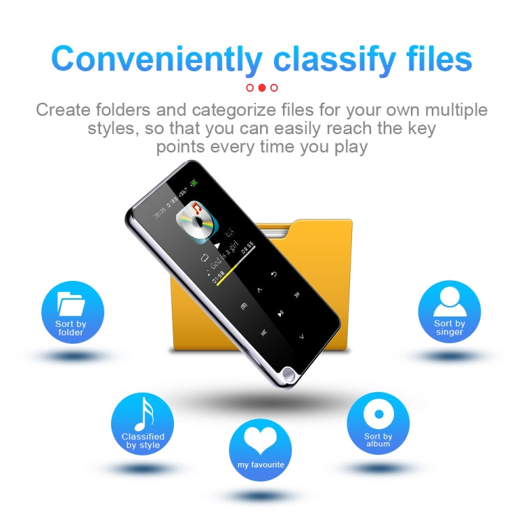 Reproductor de MP3 Bluetooth portátil multifuncional M25, 4GB, 8GB, 16GB, 32GB, 64GB