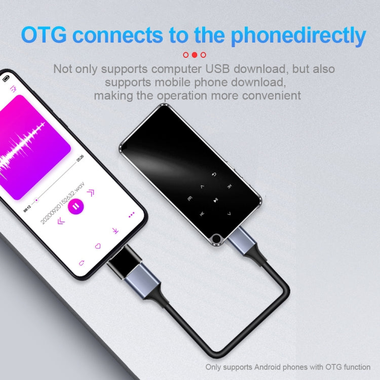 Reproductor de MP3 Bluetooth portátil multifuncional M25, 4GB, 8GB, 16GB, 32GB, 64GB