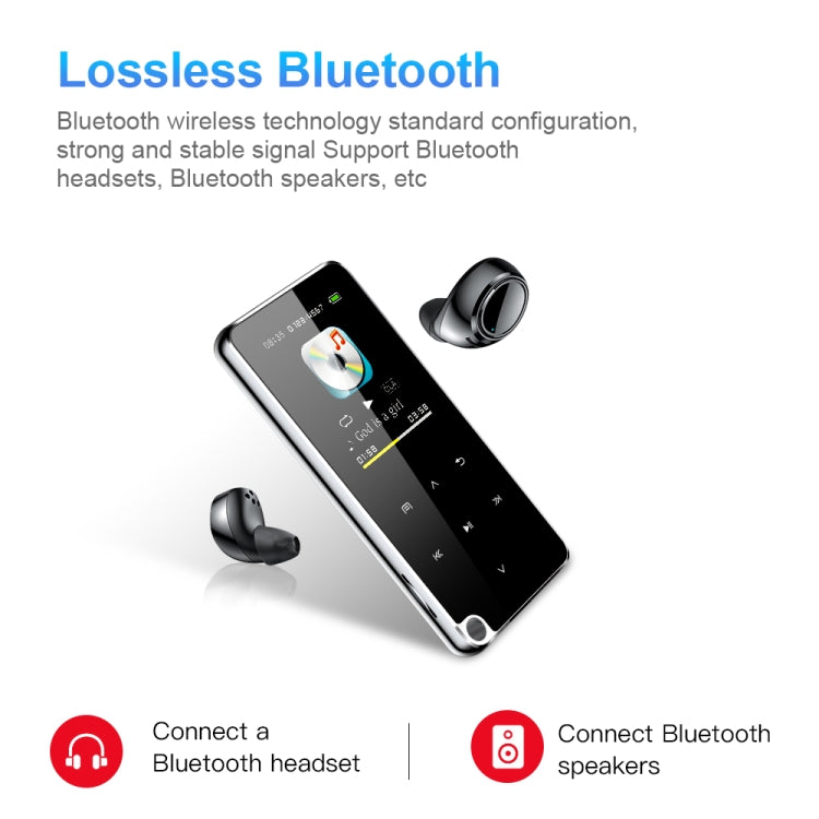 Reproductor de MP3 Bluetooth portátil multifuncional M25, 4GB, 8GB, 16GB, 32GB, 64GB