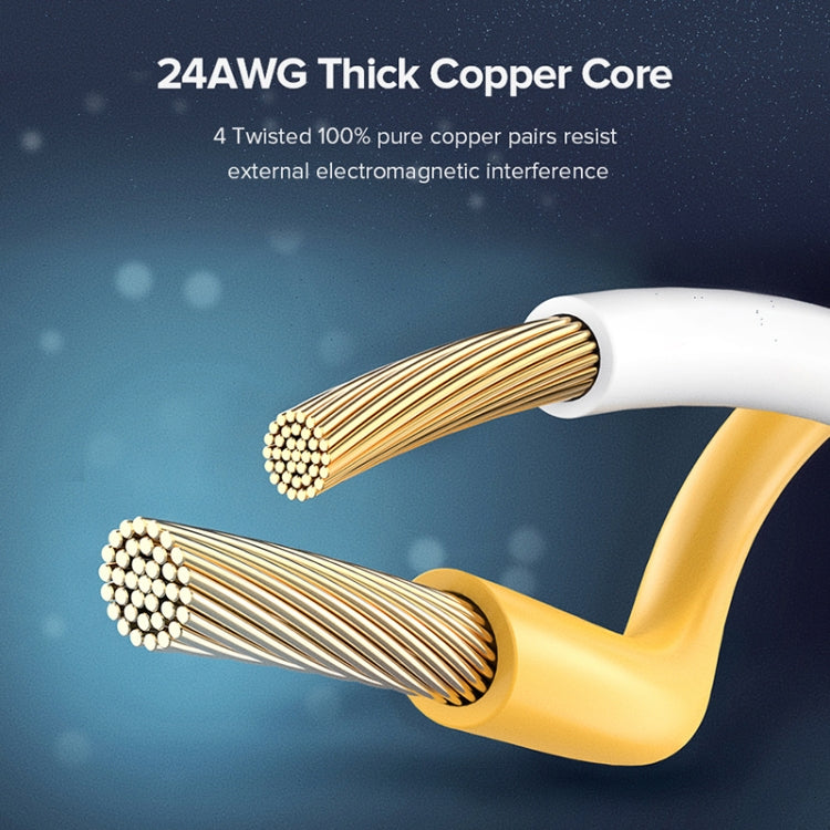 Cable LAN de red Ethernet UGREEN CAT8, 1m, 1.5m, 2m, 3m, 5m, 8m, 10m
