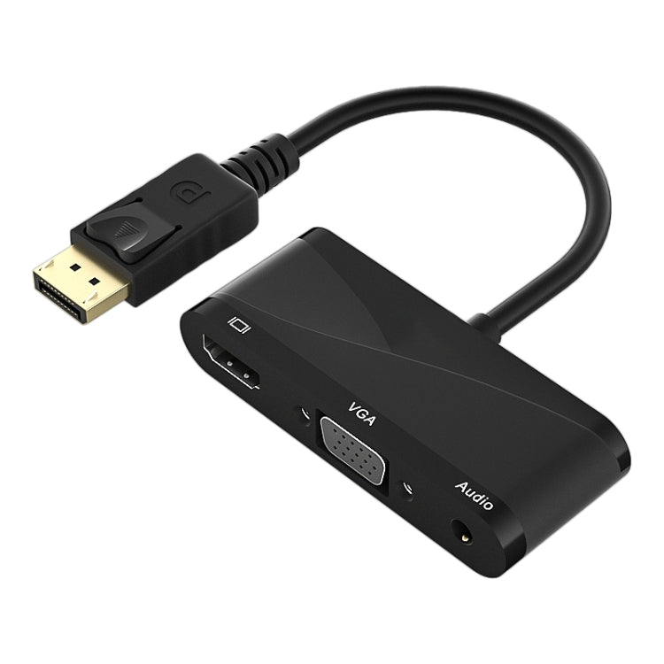 D45 3 en 1 HDMI a HDMI + VGA + Cable convertidor de audio 3.5, D45