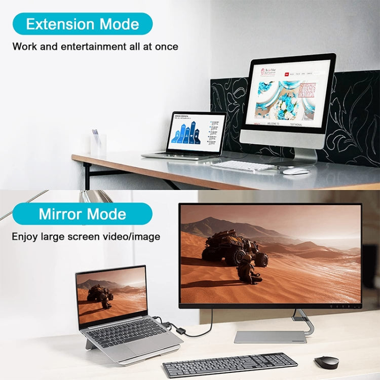 Convertidor H66c VGA macho a HDMI hembra, H66c