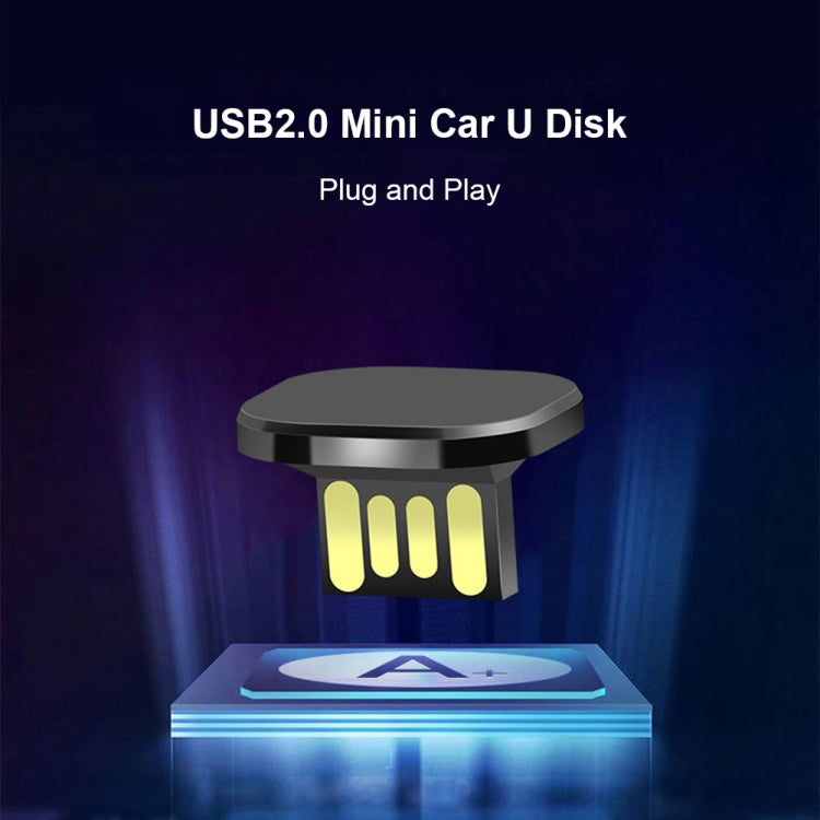 Interfaz USB para automóvil Mini disco U de metal, 16GB, 32GB, 64GB