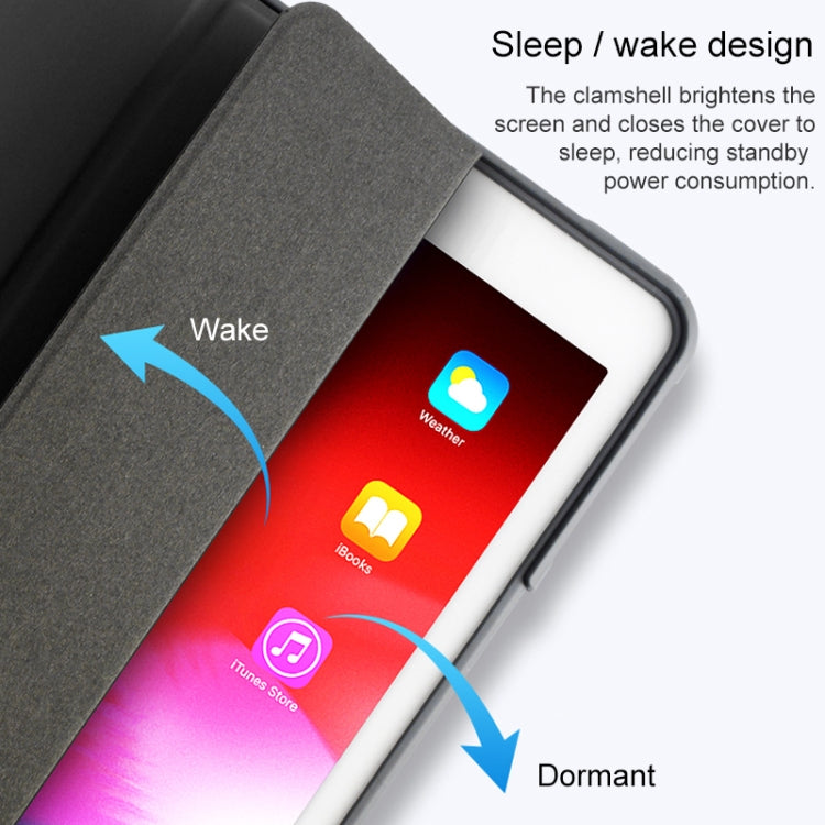 Mutural Horizontal Flip PC + TPU + PU Funda de cuero con soporte y ranura para bolígrafo, For iPad 10.2, For iPad 9.7, For iPad Pro 10.5, For iPad Pro 11 inch (2018)