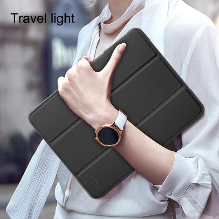 Mutural Horizontal Flip PC + TPU + PU Funda de cuero con soporte y ranura para bolígrafo, For iPad 10.2, For iPad 9.7, For iPad Pro 10.5, For iPad Pro 11 inch (2018)