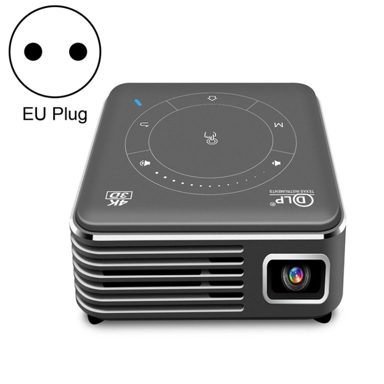 Proyector inteligente P11 854x480 DLP con control remoto por infrarrojos, Android 9.0, 4GB+32GB,, EU Plug, US Plug, UK Plug, AU Plug