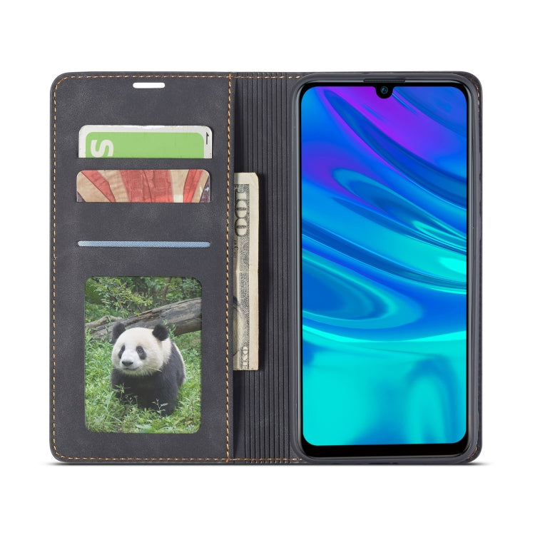 Forwenw Dream Series Oil Edge Fuerte magnetismo Funda de cuero con tapa horizontal con soporte y ranuras para tarjetas y billetera y marco de fotos, For Huawei P Smart+ (2019), For Huawei Mate 20, For Huawei Mate 20 Pro, For Huawei Mate 20 Lite        ...