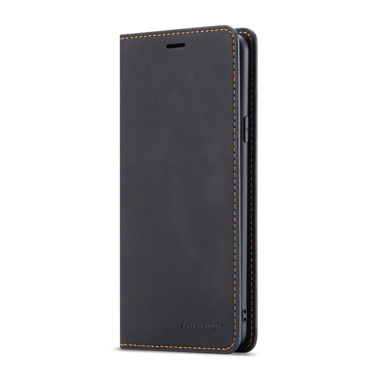 Forwenw Dream Series Oil Edge Fuerte magnetismo Funda de cuero con tapa horizontal con soporte y ranuras para tarjetas y billetera y marco de fotos, For Galaxy S9+, For Galaxy S10, For Galaxy S10+, For Galaxy S10e, For iPhone 6s / 6                    ...