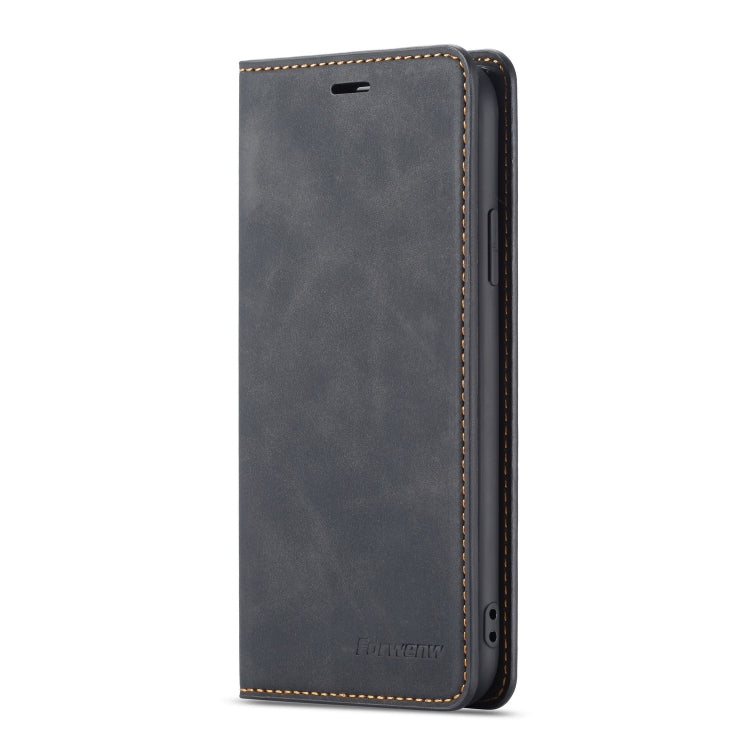 Forwenw Dream Series Oil Edge Fuerte magnetismo Funda de cuero con tapa horizontal con soporte y ranuras para tarjetas y billetera y marco de fotos, For iPhone XS Max, For iPhone XS / X, For Xiaomi Redmi Note 7, For Xiaomi Redmi Note 7 Pro             ...