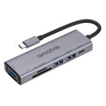 amalink 95120D Type-C / USB-C a SD/TF + 3 puertos USB + PD 3.0 Estación de acoplamiento HUB multifunción, 95120D