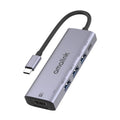 amalink 95123D Type-C / USB-C a HDMI + 3 puertos USB + PD 3.0 HUB multifunción, 95123D