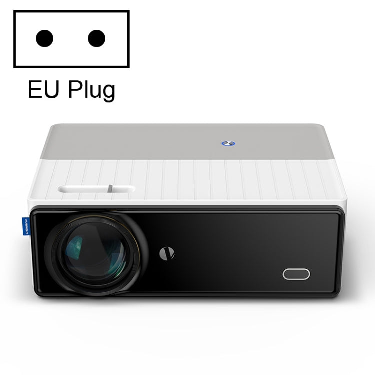 D5000 1920x1080P 420ANSI 6000Lumens LCD + Proyector LED HD Digital,, Basic Version, Screen Mirroring, Android 9.0