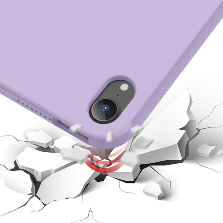 Funda Tablet Mutural Silicona Microfibra, For iPad mini 2024 / mini 6, For iPad 10.2 2021 / 2020 / 2019, For iPad Air 11 2024 / Air 2022 /  Air 2020 10.9, For iPad Pro 11 inch, For iPad Pro 12.9 inch 2022 / 2021 / 2020                                  ...