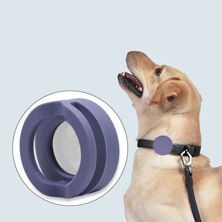 Funda de silicona a prueba de golpes antiarañazos para collar de mascotas para AirTag, 35.9x35.9x19.2mm, 34.1x34.1x18.2mm, 34.1x34.1x17.2mm