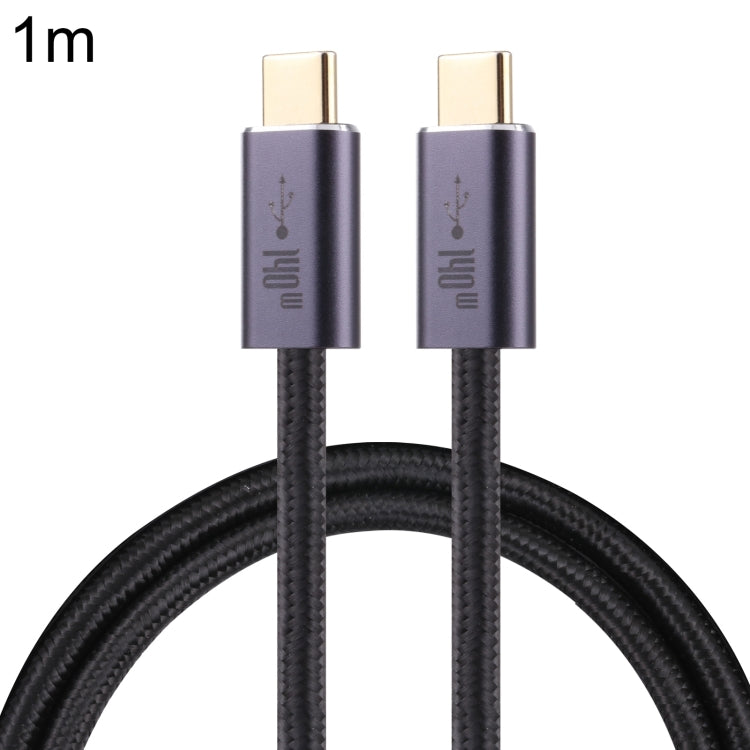 Cable de datos trenzado USB-C/tipo C macho a USB-C/tipo C macho de 140 W, 1m, 1.5m, 2m