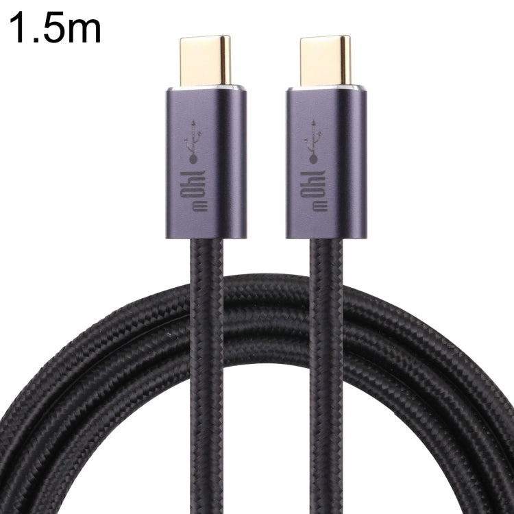 Cable de datos trenzado USB-C/tipo C macho a USB-C/tipo C macho de 140 W, 1m, 1.5m, 2m