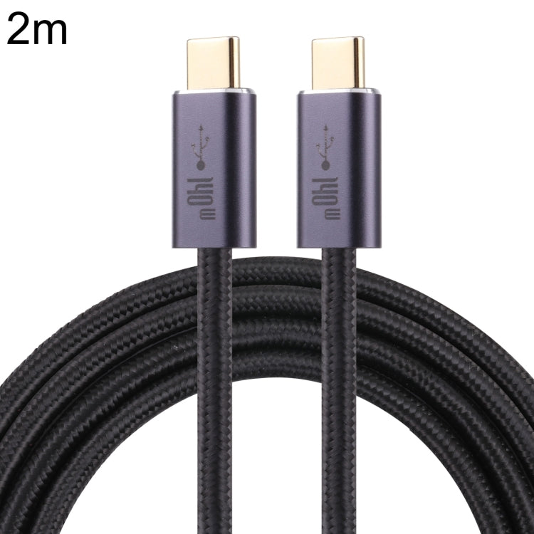 Cable de datos trenzado USB-C/tipo C macho a USB-C/tipo C macho de 140 W, 1m, 1.5m, 2m