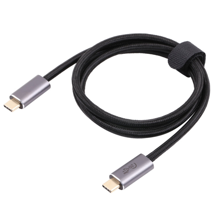 Cable de datos trenzado USB-C/tipo C macho a USB-C/tipo C macho de 20 Gbps, 0.5m, 1m, 1.5m, 2m, 3m