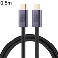 Cable de datos trenzado USB 4 USB-C/Tipo-C macho a USB-C/Tipo-C macho de 20 Gbps, 0.5m, 1m, 1.5m, 2m, 3m