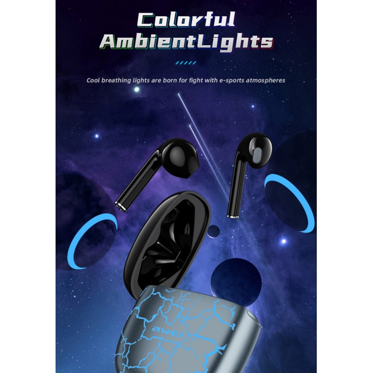 awei T28 PRO Auriculares Bluetooth inalámbricos para juegos, T28 PRO