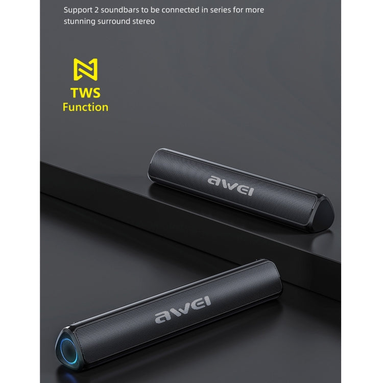 awei Y333 TWS Altavoz Bluetooth inalámbrico de escritorio