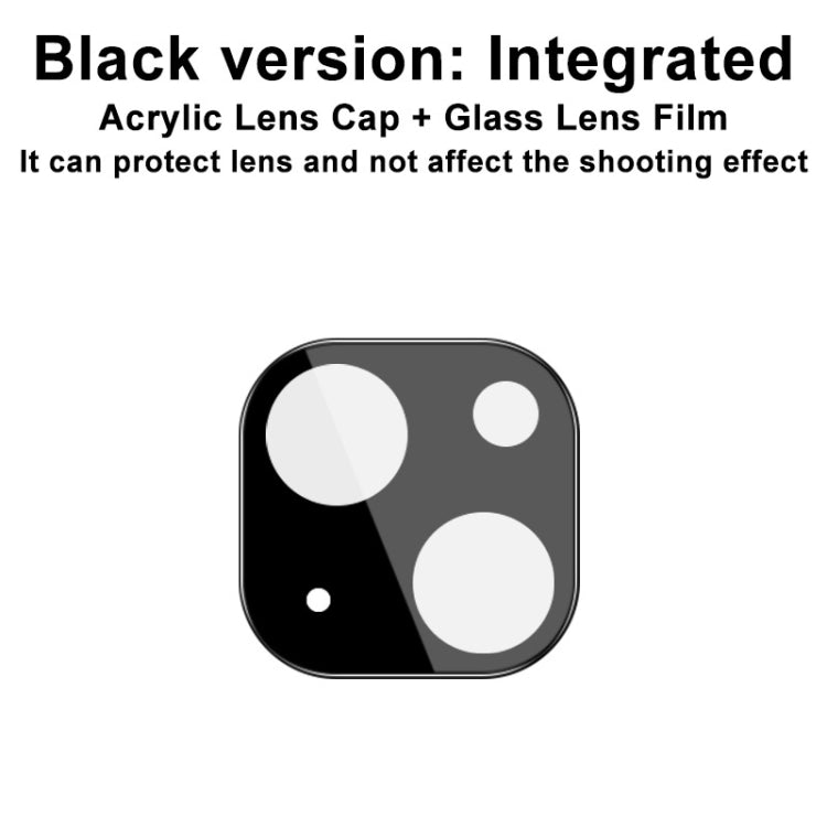 Lente de cámara trasera integrada imak, película de vidrio templado con tapa de lente, versión negra, For iPhone 13 / 13 mini, For iPhone 13 Pro / 13 Pro Max, For Samsung Galaxy A53 5G, For Samsung Galaxy A73, For Xiaomi 12 / 12X, For Xiaomi 12 Pro