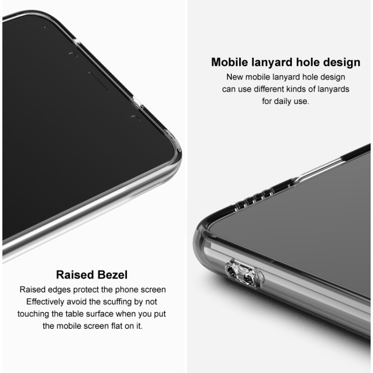 Estuche para teléfono de TPU transparente de la serie imak UX-5, For iPhone 13 mini, For iPhone 13 Pro, For iPhone 13 Pro Max