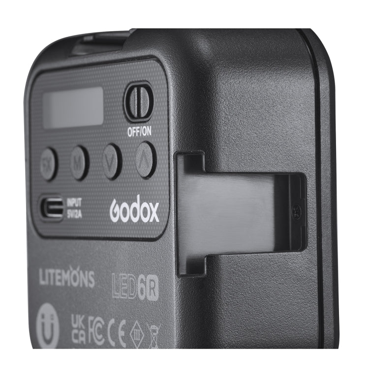 Luz de relleno para grabación de vídeo LED Godox LED-6R RGB, LED-6R