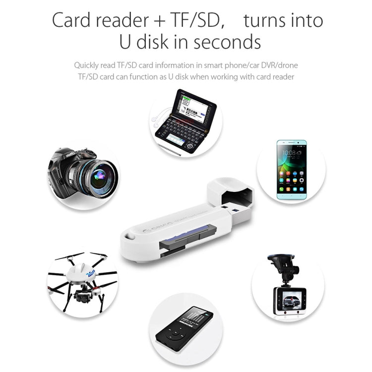 Lector de tarjetas ORICO CRS21 USB3.0 TF / SD