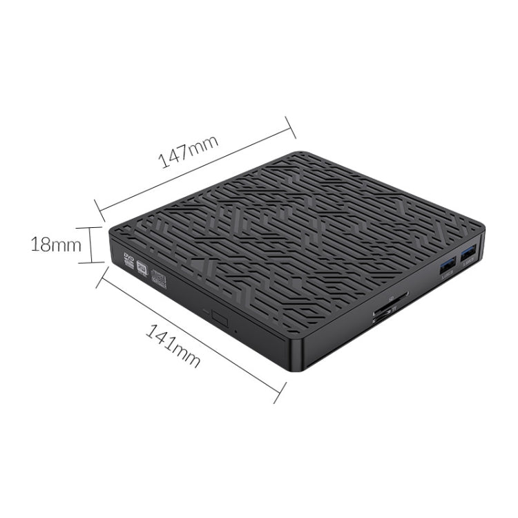 Extensión de unidad óptica Blu-ray externa ORICO XD008, XD008