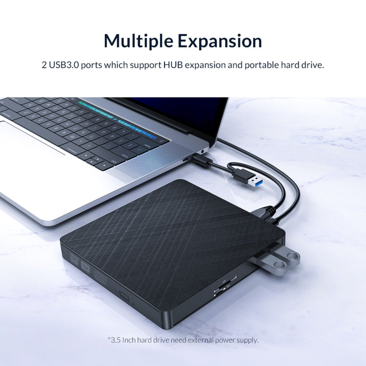 Extensión de unidad óptica Blu-ray externa ORICO XD008, XD008
