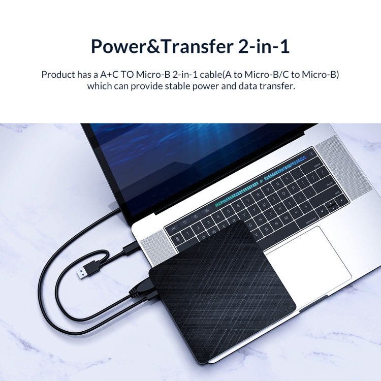 Extensión de unidad óptica Blu-ray externa ORICO XD008, XD008