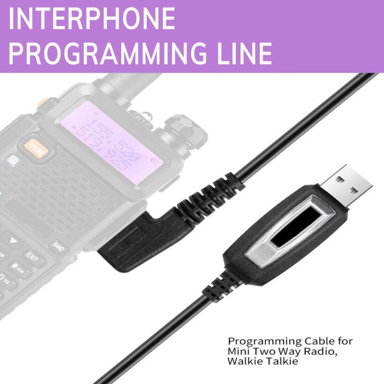 RETEVIS J9110P Cable de programación USB dedicado para la serie RT3S EDA0014386 / EDA0014407, J9110P