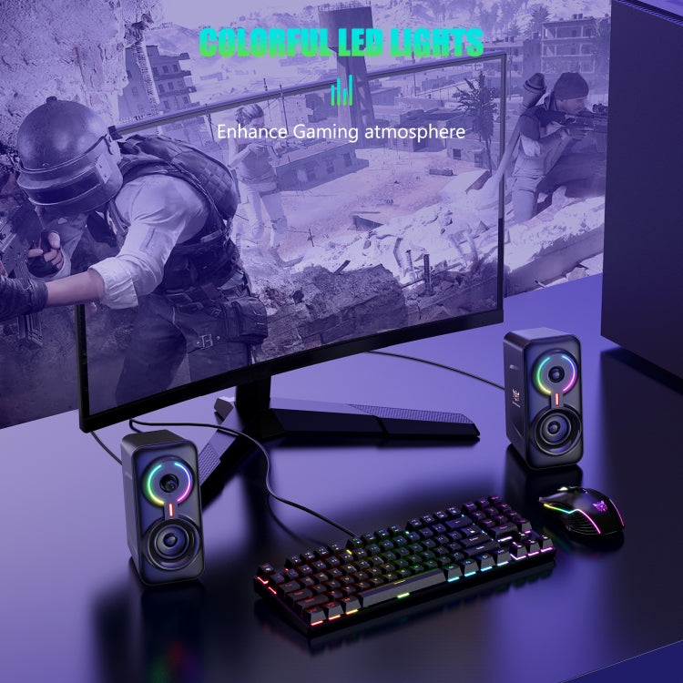 ONIKUMA L6 RGB Lighting Computer Audio con función Bluetooth, L6