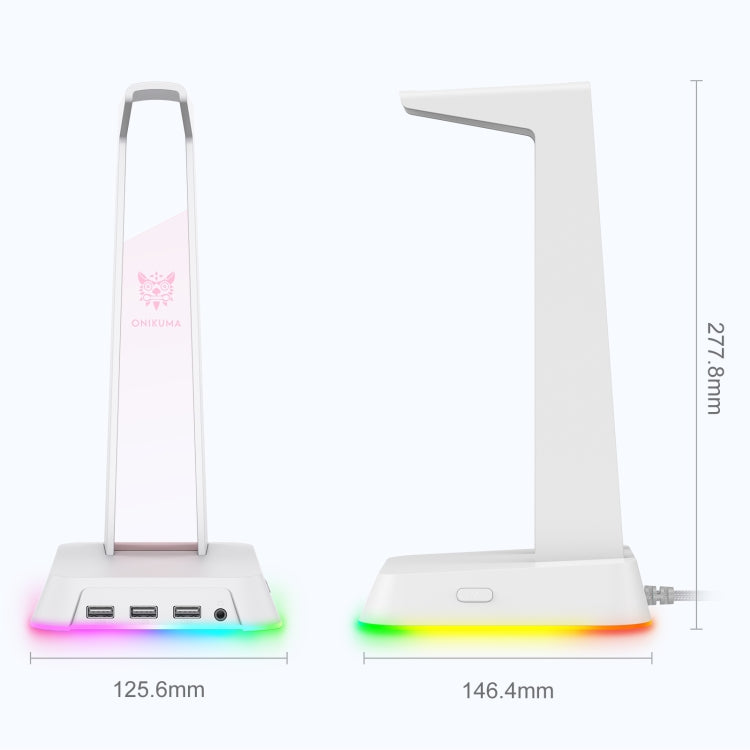 Soporte para auriculares con iluminación ONIKUMA ST-2 RGB