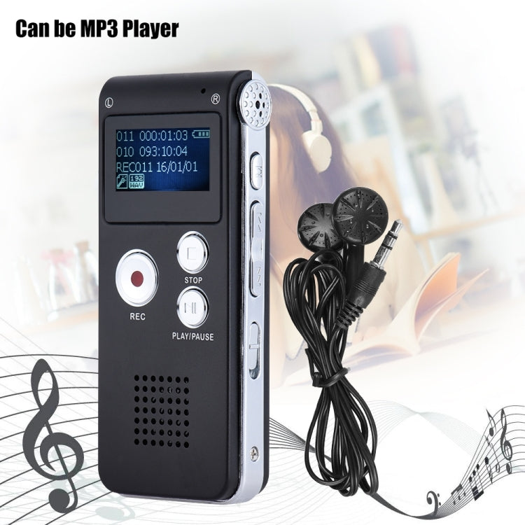 Grabadora de voz de audio digital de dictáfono USB con función VAR de reproductor de MP3 WAV, SK-012 4GB, SK-012 16GB, SK-012 32GB