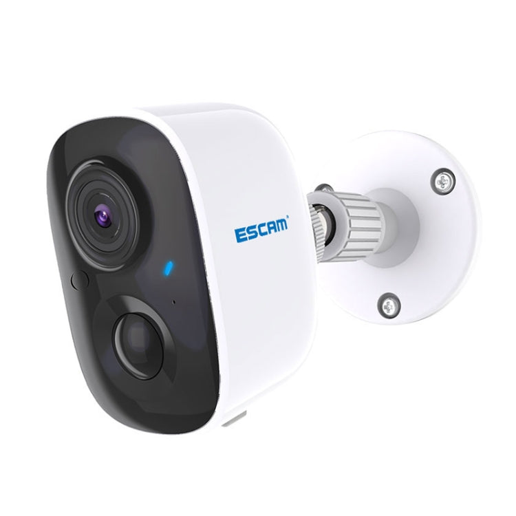 ESCAM G14 Cámara WiFi de visión nocturna infrarroja con reconocimiento Full HD 1080P recargable AI, G14