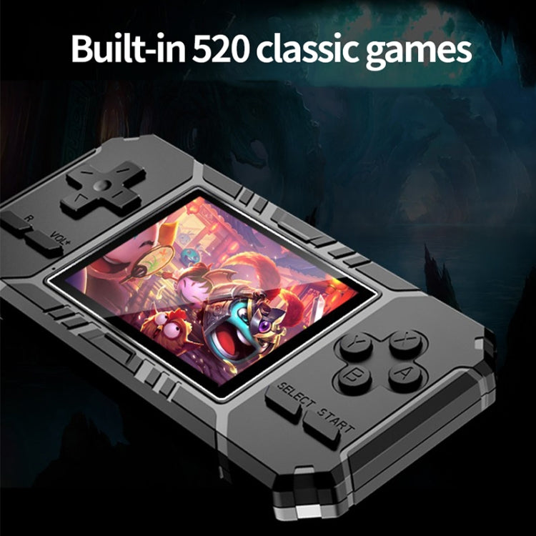 Consola de juegos portátil clásica con pantalla de 3,0 pulgadas S8 520 juegos integrados, S8 / Army Green, S8 / Black, S8 / Blue