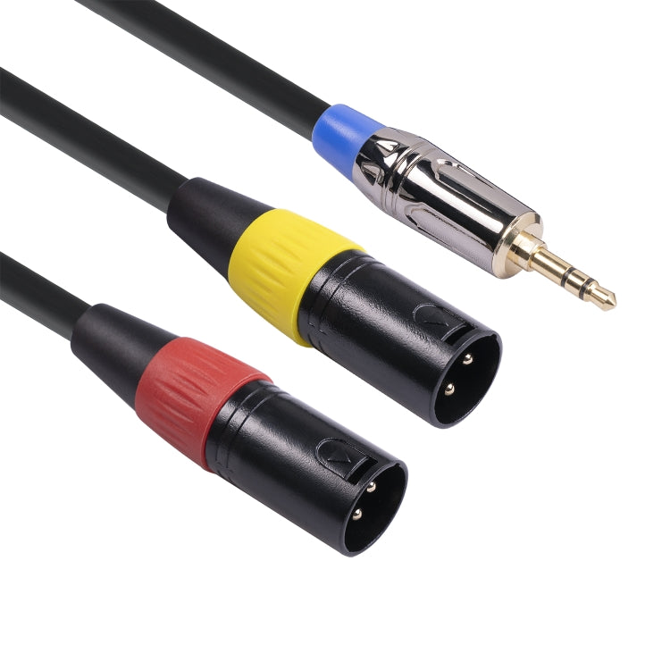 TC194BUXK108YR-30 Cable de audio macho de 3,5 mm a doble Canon macho, 3.5mm Male to Dual Canon Male