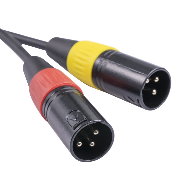TC194BUXK108YR-30 Cable de audio macho de 3,5 mm a doble Canon macho, 3.5mm Male to Dual Canon Male