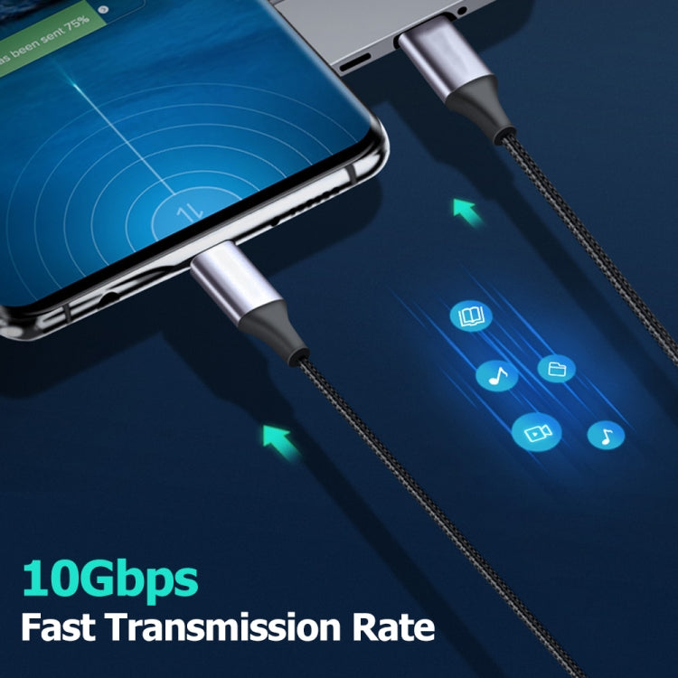 Cable de datos USB-C/Tipo-C macho a USB-C/Tipo-C macho Thunderbolt 3, 30cm, 50cm, 80cm, 1m, 1.2m