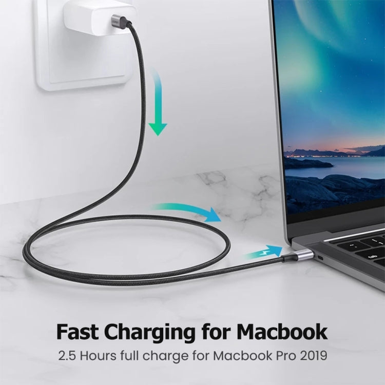 Cable de datos USB-C/Tipo-C macho a USB-C/Tipo-C macho Thunderbolt 3, 30cm, 50cm, 80cm, 1m, 1.2m