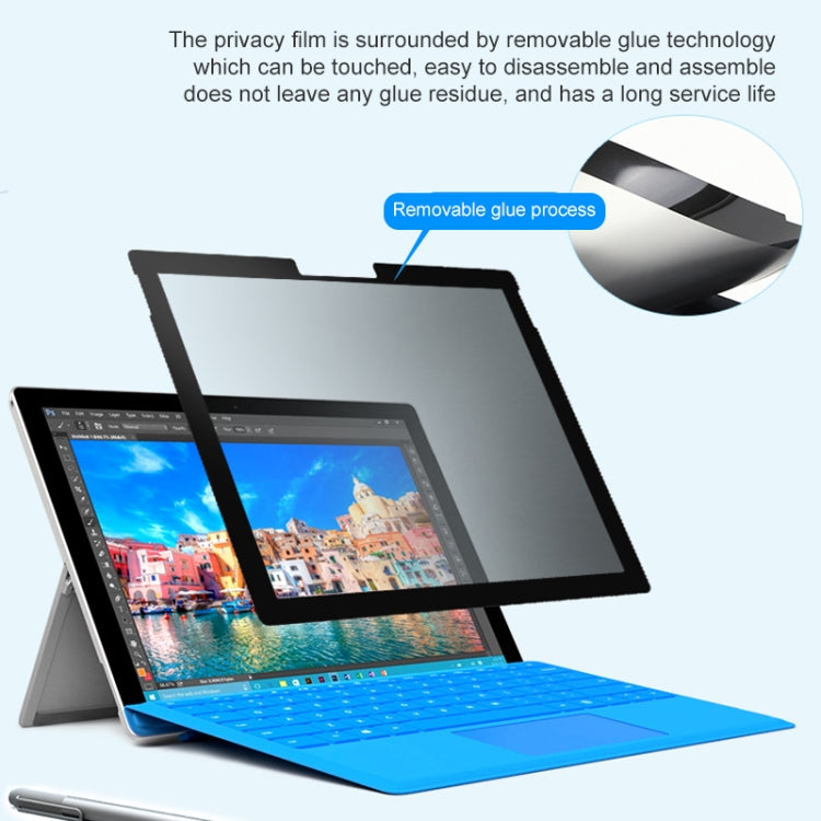 Pegamento para marco de computadora portátil Película antiespionaje, For MicroSoft Surface Pro 4 / 5 / 6 / 7+, For MicroSoft Surface Book 1 / 2 / 3, For MicroSoft Surface Go 1 / 2 / 3, For MicroSoft Surface Laptop 1 / 2 / 3, For MicroSoft Surface Pro 8...